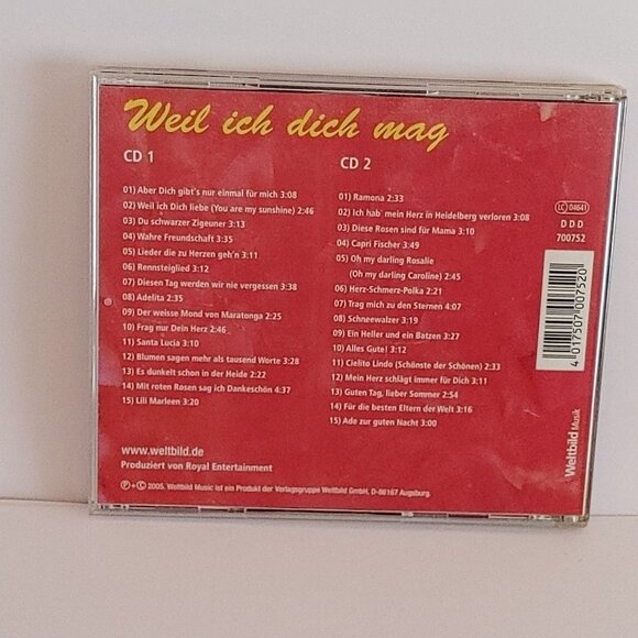CUTE Weil ich dich mag 2CD Set "Because I Like You 2005 - Picture 4 of 4